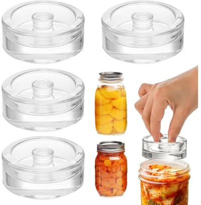 DailySupplies® Fermentatie Gewichten - Verzwaringsstenen - Gewichten Glas