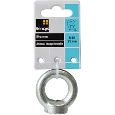 Sencys Ringmoer - Gegalvaniseerd - M10 25mm