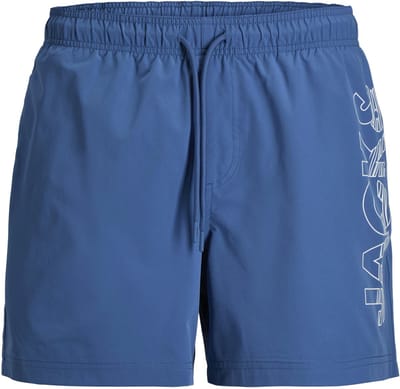 JACK&JONES - JPSTMAUI WAVE LOGO SWIM SHORTS SN PLS - Jongens - Zwembroeken