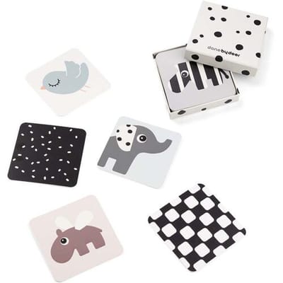 Done by Deer Baby Contrast Kaarten – 10-pack – Multicolor