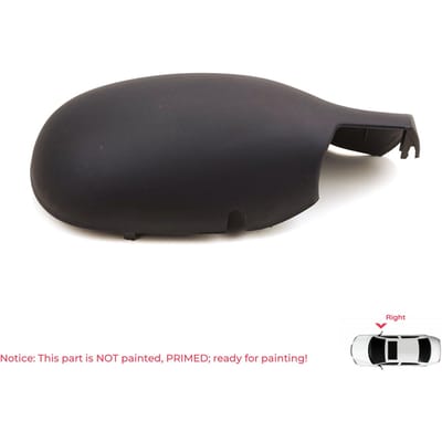 Cache Coque de Rétroviseur Latéral Droit BSP1105-2 7701471855 pour Renault Clio 2 Symbol Megane Scenic 1 Thalia 1