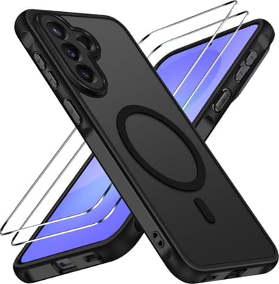 Casemania - Backcover - MagSafe - Geschikt voor Samsung A27 - Zwart