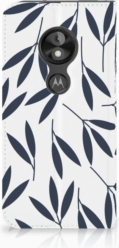 Motorola Moto E5 Play Smart Cover Leaves Blue
