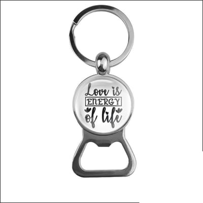 Bieropener Glas - Love Is Energy Of Life