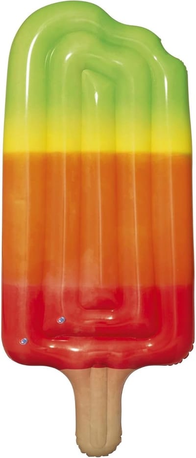 Groot Luchtbed in IJsvorm (Popsicle) - 185 cm voor Zomer en Recreatie