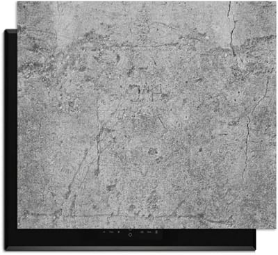 KitchenArt - Industrial Raw - Inductie Beschermer - 52x35 cm - Kookplaat Beschermer - Luxe Afdekplaat Inductieplaat - Anti-slip & Oprolbaar - Beschermmat Inductiekookplaat
