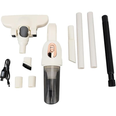 Aspirateur Balai Sans Fil Aspirateur à Main Aspiration Puissante Brosse Rotative à 270 degrés 10000PA Lavable