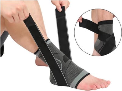 Jumada's - "Bescherm je enkels tijdens het sporten | Orthopedische enkelbrace | Maat 34-37 | Voor een veilige en comfortabele workout | M - Maat Medium