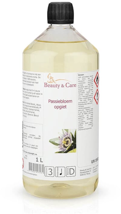 Passiebloem opgiet - Beauty & Care - 1 L. new