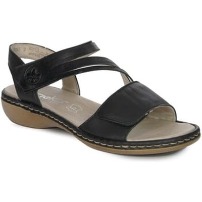 Sandalen met sleehak Rieker 6596400