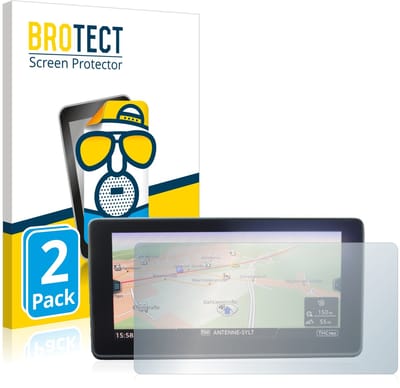 BROTECT - Screenprotector voor Audi A5 F5 2015 MIB-HS - Folie Beschermfolie matte 2 Stuks