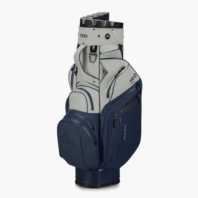 Big Max Drilite Silencio 3 - Stille Golftas - Cartbag - Waterafstotend - 14 dividers - Navy Wit