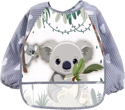 Kruzzel Bib/Schort met Mouwen - Multifunctioneel en Waterdicht voor Kinderen