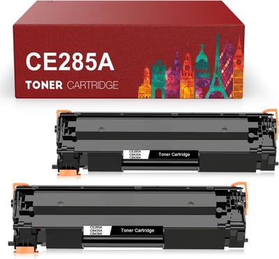 2-pack Geschikt voor HP 85A / CE-285A Toner cartridge Zwart - 1600 pagina's - Geschikt voor HP LaserJet Pro P1102W - P1102 - M1212NF - M1132 MFP - M1217NFW - M1212 - M1132 - M1210 - M1210 - P1109