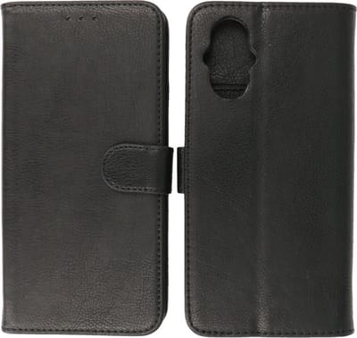 Oppo Reno 8 Lite Hoesje Book Case Portemonnee Telefoonhoesje - Zwart