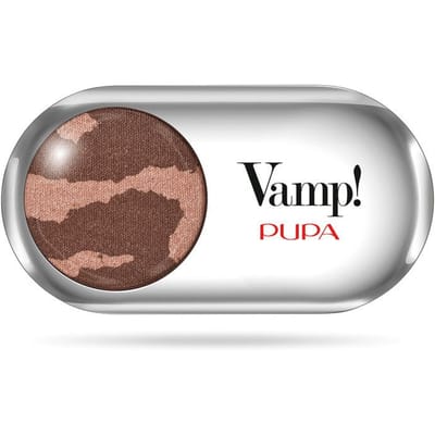 PUPA Milano Vamp! Fusion Satin Oogschaduw 408 Brown on Fire - Nude & Brown - 1,5 gr