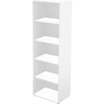 Schäfer Shop Genius Boekenkast TETRIS WALL - 5 OH - B 600 x D 420 x H 1880mm - wit