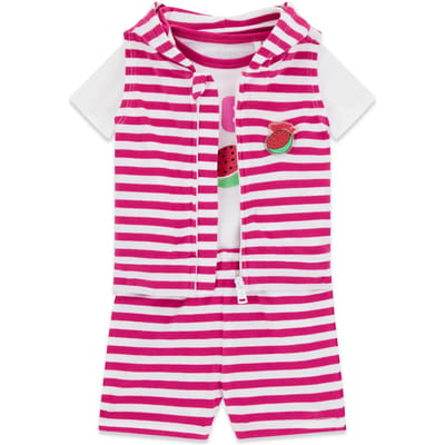 Set van hoodie, body en short voor babyjongen Guess