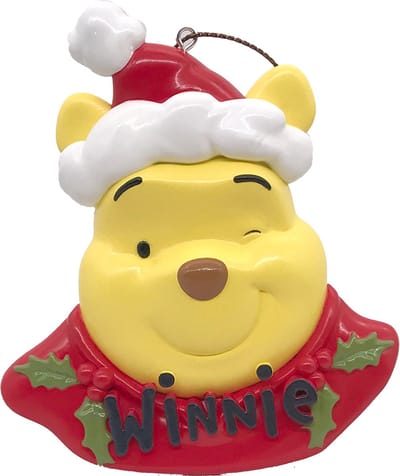 Ornament disney Winnie kunststof h9 cm