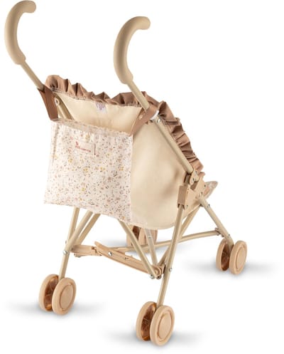 ASI DREAMS Poppen Accessoires - Poppen Buggy Groot Met Tas - Teresa Collectie