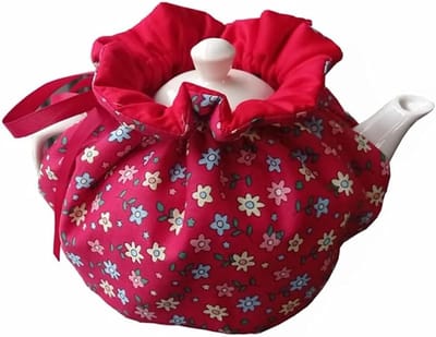 Vintage Bloemen Theepot Beschermhoes van Katoen, Decoratieve Thee Cozy met Isolatiemateriaal voor de Keuken, Perfect Cadeau voor Moeders en Vriendinnen