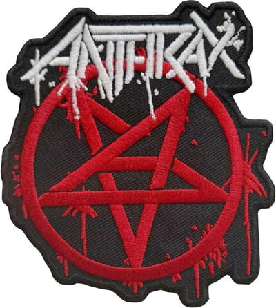 Anthrax - Pent Logo Patch - Multicolours