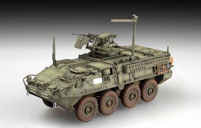 Trumpeter Modelbouwpakket Militaire voertuigen - 07424 M1131 Stryker Fire Support Vehicle - Militair Voertuig Plastic - 1:72 - Modelbouw
