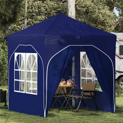 vidaXL - Pop-up - Feesttent - 192 - x - 192 - x - 245 - cm - Blauw