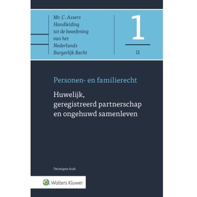 Huwelijk, Geregistreerd Partnerschap En Ongehuwd Samenleven - Asser-Serie