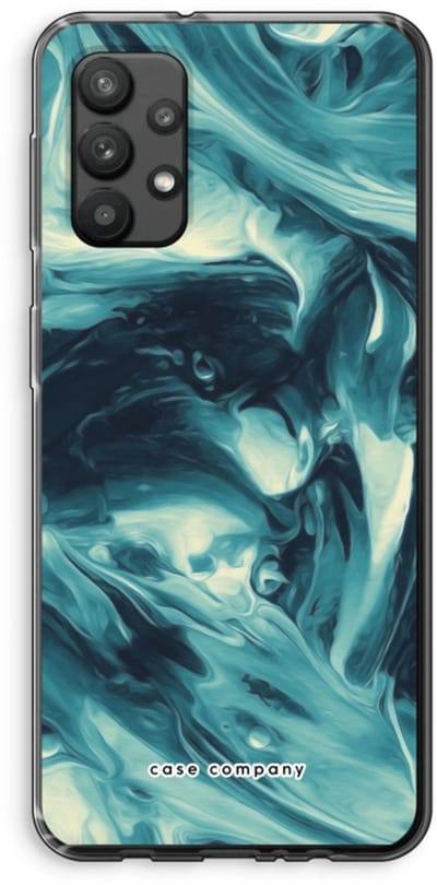 Case Company® - Hoesje geschikt voor Samsung Galaxy A32 4G hoesje - Dreaming About Whales - Soft Cover Telefoonhoesje - Bescherming aan alle Kanten en Schermrand