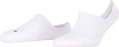 FALKE Cool Kick onzichtbar eenkleurig functioneel materiaal footies dames wit - maat 37-38