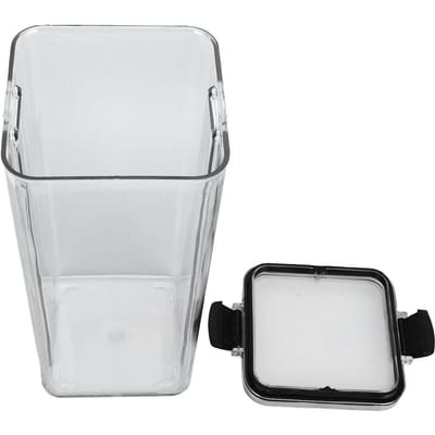 Keuken Opbergdoos Transparant Voedselkwaliteit BPA-vrij Voedselopbergcontainers voor Meel Suiker Granen Bonen white