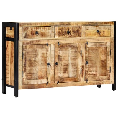 vidaXL - Dressoir - 120x35x76 - cm - massief - mangohout