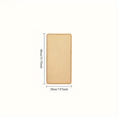 Stevig Sisal Krabplank voor Katten- Geen Rommel, Sofa-Veilig Ontwerp, Geschikt voor Beweging en Rust- Perfect Cadeau voor Katten