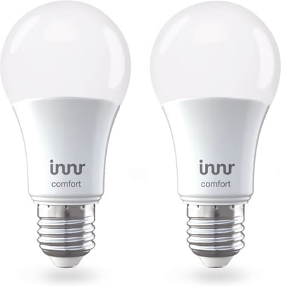 Innr slimme lamp E27 ambiance white - werkt met * - warmwit tot helder wit - Zigbee smart LED - dimbaar en tunable - 2 pack