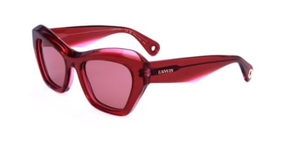Lanvin LNV663S Transparent red 53/19/140 WOMAN Zonnebrillen