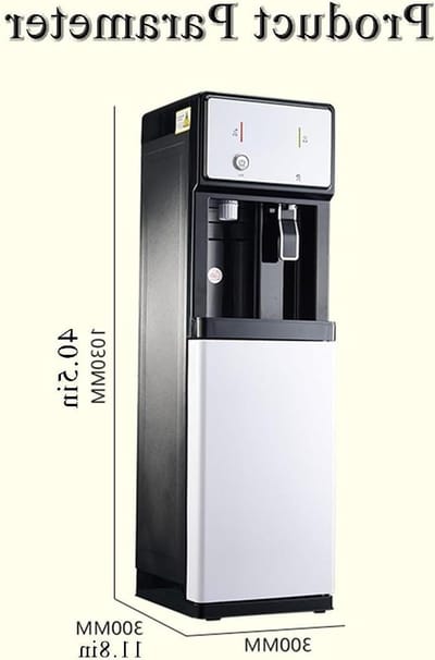 Waterdispenser Bodemvulling - Flessenwaterkoeler Waterfontein - Thuis Kantoor - Drie Watertemperaturen - 105x31x31 CM - One Color
