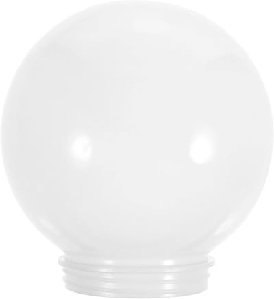 15 cm Acryl Bollenlampenkap voor Wandlampen en Paalmontage - Vervangende Lampschaduw voor Woonkamer en Slaapkamer met Diffuus Licht
