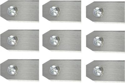 Grimsholm green reservemessen robotmaaier - 9 messen - 9 schroeven - RVS - voor Gardena grasmaaier - voor Husqvarna - 35 x 18 x 0,6mm