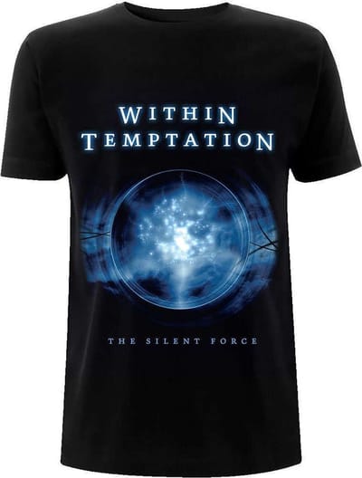 Within Temptation - Silent Force Tracks Heren T-shirt - S - Zwart