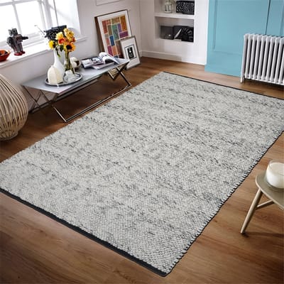 Vloerkleed Heather Grijs 160x230cm - Giga Living