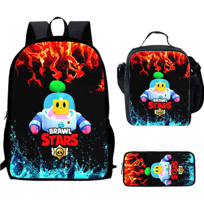 Sac à dos Brawl Stars Impression Haute Définition Multifonctionnel Léger