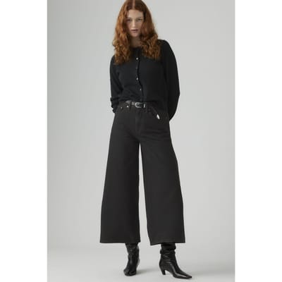 Levi's Xl Culotte Women's Jeans Black Taglia: W25 | Pantaloni Outlet | Donna | Nero