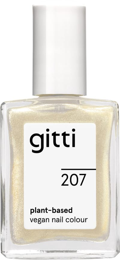 Gitti No. 207 - Pearl Shell - nagellak - minimaal 82% natuurlijk - 23 vrij - manicure - blijft 7 dagen zitten