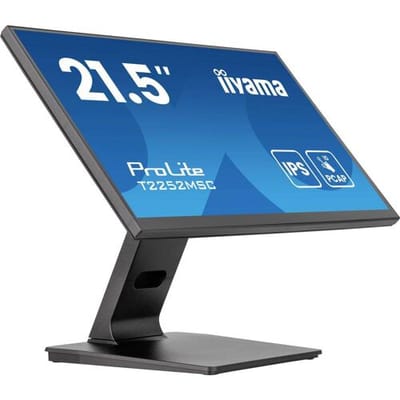 Iiyama ProLite T2252MSC-B2AG Touchscreen monitor Energielabel: D (A - G) 54.6 cm (21.5 inch) 1920 x 1080 Pixel 16:9 5 ms HDMI, DisplayPort,