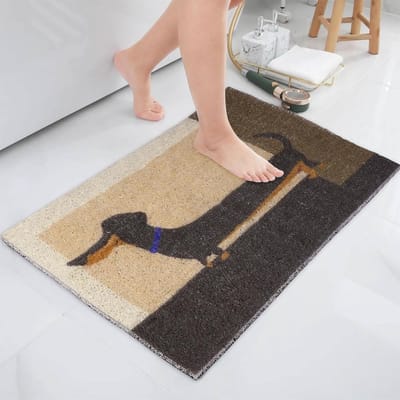 Zachte Microfiber Badmat 40x60 cm - Waterabsorberend, Antislip en Machinewasbaar - Ideaal voor Badkamer en Toilet Accessoires