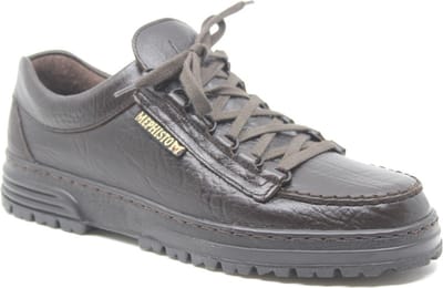 Bruine Mephisto Heren Veterschoenen Cruiser - Donkerbruin - Maat 42