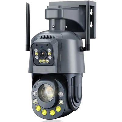 Wifi Camera HD 6MP PTZ 50X Zoom Tweeweg Audio Kleuren Nachtzicht Buiten Waterdicht CCTV Bewaking Beveiliging Wi-Fi IP Camera 6MP Camera