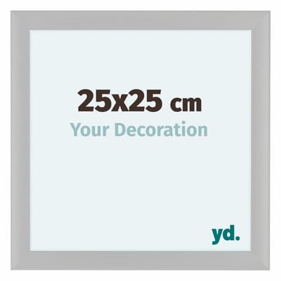 Your Decoration - Fotolijst 25x25 cm - MDF - Wit Houtnerf - Como