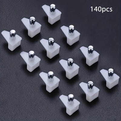 140 transparante lamineerondersteuningsschotnagels, kastlaminaatondersteuning, meubelbeslag accessoires 140pcs